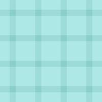 Neat textile texture check, nostalgic pattern plaid. Vivid fabric background seamless tartan in light and teal colors. vector