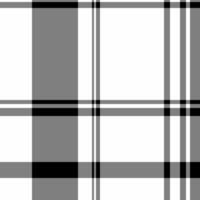 Stylish black, white, and gray plaid pattern. Perfect for textile designs, website backgrounds, or modern branding. This clean, geometric design offers versatility and a sophisticated aesthetic. vector