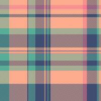 Vibrant pastel plaid pattern, perfect for textile design, fashion, or website backgrounds. Its soft color palette evokes feelings of warmth and comfort, ideal for branding or seasonal projects. vector
