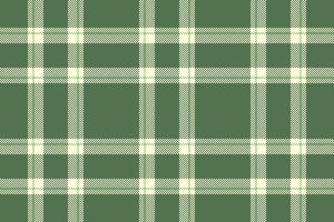 Elegant sage green and cream plaid pattern. Perfect for textile design, apparel, home decor, and web backgrounds. Classic, timeless style evokes feelings of nature and comfort. vector