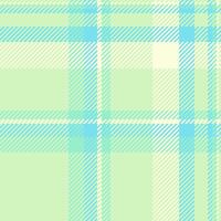 Soft pastel plaid pattern in light green, pale yellow, and baby blue. Ideal for textile designs, website backgrounds, or springthemed projects. vector