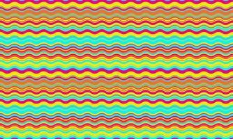 Vibrant wavy stripes in a joyful rainbow palette. Perfect for textile design, website backgrounds, or adding a playful touch to any project. vector