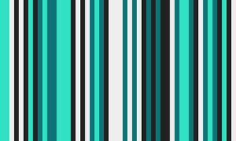 Vibrant vertical stripes in teal, black, and white create a dynamic, modern pattern. Perfect for backgrounds, website banners, or textile designs. vector
