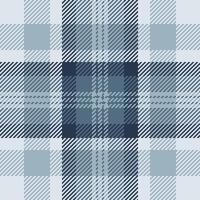 Sophisticated blue and grey plaid pattern. Ideal for textile design, fashion, branding, or website backgrounds. Subtle texture and calming color palette evoke feelings of tranquility and style. vector
