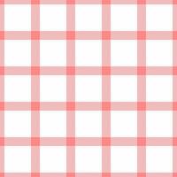 Workshop seamless texture , purity textile background fabric. Stripe tartan pattern check plaid in red and white colors. vector