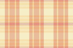 Underwear textile plaid fabric, effect tartan background. Figure pattern texture check seamless in red and light colors. vector
