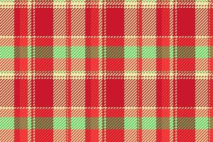 Softness fabric background pattern, usa tartan textile plaid. Nice texture seamless check in red and light colors. vector