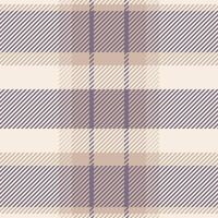Subtle neutral plaid pattern in soft beige and mauve tones. Perfect for textile design, fashion, home decor, or as a stylish background. Evokes a feeling of warmth and sophistication. vector
