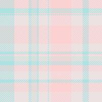 Soft pastel pink and blue plaid pattern. Ideal for textile design, backgrounds, or feminine branding. Gentle and calming aesthetic evokes feelings of serenity and tranquility. vector