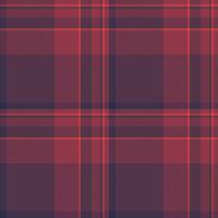 Stylish red and dark purple plaid pattern. Perfect for textile design, fashion, apparel, or website backgrounds. vector