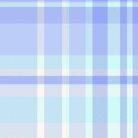 Preppy textile plaid, fuzzy fabric background tartan. Korean pattern texture check seamless in light and blue colors. vector