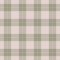 Subtle sage green and blush pink plaid pattern. Perfect for backgrounds, textiles, or stationery designs. Evokes feelings of calm and sophistication. vector