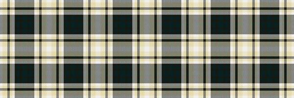 Trend plaid textile background, poncho tartan seamless fabric. Independence day pattern texture check in black and light colors. vector