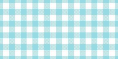 Pastel blue and white gingham pattern. Perfect for backgrounds, textiles, or wrapping paper designs. Clean, simple, and versatile evokes feelings of freshness and serenity. vector