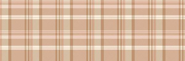 Subtle beige and cream plaid pattern. Elegant, versatile texture perfect for website backgrounds, textile designs, or packaging. Evokes feelings of calm and sophistication. vector