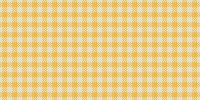 Checker check pattern tartan, preppy plaid fabric . Dress texture background seamless textile in light and traditional gold colors. vector