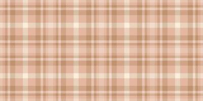 Elegant neutral plaid pattern in soft beige and brown tones. Perfect for textile design, websites, or backgrounds. This subtle yet sophisticated texture evokes feelings of warmth and tranquility. vector