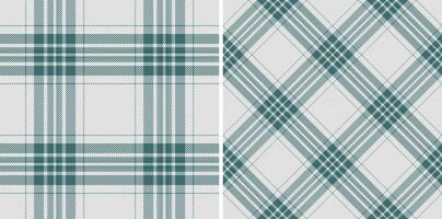 Texture seamless plaid of fabric textile pattern with a check tartan background. Set in night colors. Fashion design sample ideas. vector