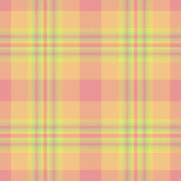 Pastel plaid pattern in soft peach, yellow, and green hues. Ideal for textile design, fashion, or website backgrounds. vector