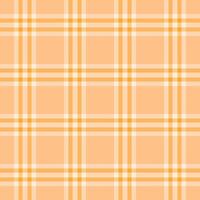 A cheerful, pastel orange and white plaid pattern. Perfect for adding a touch of warmth and style to website backgrounds, textile designs, or crafting projects. vector