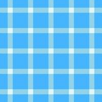 Modern fabric seamless texture, color textile check. King plaid tartan pattern background in cyan and light colors. vector