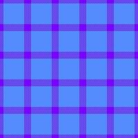Vibrant blue and purple plaid pattern. Perfect for textile designs, website backgrounds, or any project needing a bold, geometric texture. vector