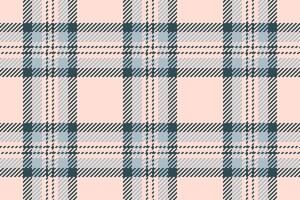 Elegant blush pink and teal plaid pattern. Perfect for textile designs, fashion, websites, or branding. Subtle yet stylish, this seamless texture evokes a sense of calm and sophistication. vector