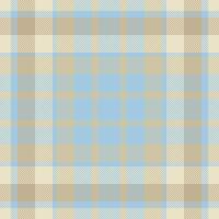 Serene pastel plaid pattern in soft blues and creams. Ideal for textile design, website backgrounds, or crafting projects. Evokes feelings of calmness and tranquility. vector