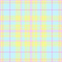 Womens fashion check seamless fabric, fluffy tartan background plaid. Christmas textile pattern texture in light and lime colors. vector