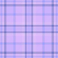 Subtle lilac and periwinkle plaid pattern. Perfect for backgrounds, textiles, or apparel design. Evokes feelings of calm and tranquility. vector