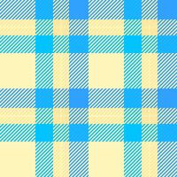 Vibrant blue and pale yellow plaid pattern. Perfect for textile designs, website backgrounds, or summerthemed projects. This cheerful, repeating texture evokes feelings of warmth and optimism. vector