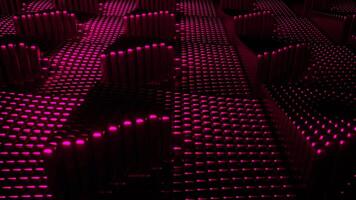 Pink Infinite Cycle of Column Growth Background VJ Loop I 4K video