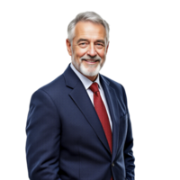 A man in a suit and tie standing in front of a black background png