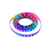 Shiny Reflective Compact Disc with Color Spectrum png