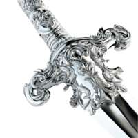Sword with Ornate Design png