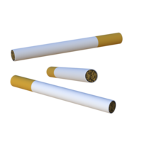 3d cigarette illustration. Suitable for use as presentation media and cigarette advertising png