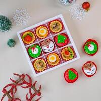 Special Christmas Pie With Character photo