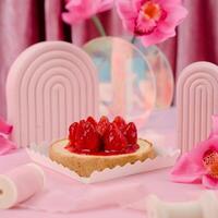 Strawberry Cakes Hampers for Valentines Days photo