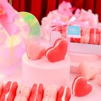 Macaron Heart Shapes for Valentines Days photo