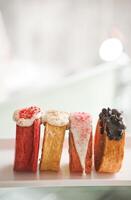 Assorted Cromboloni Pastry Series photo