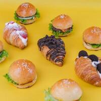 Close Up Photography of Mini Pastry and Bakery photo
