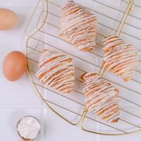 Top View of Mini Croissant Vanilla for Gift photo