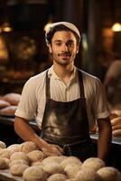 A man in a white shirt photo