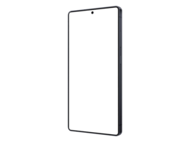 Ultra Titanium Jetblack Smartphone Mockup Template Without Background. Frame Only png