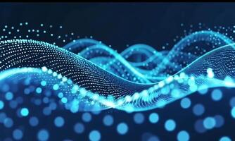The future of data science. Futuristic technology background. Cybersecurity, AI, and Tech Presentations. video