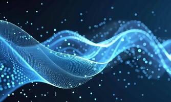 The future of data science. Futuristic technology background. Cybersecurity, AI, and Tech Presentations. video