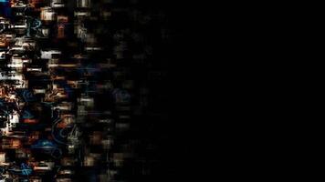 Glitching Data Stream Pulse Loop video