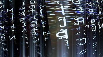 Digital Data Stream Infinite Loop video