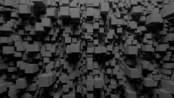Futuristic Cubic Structure Loop video