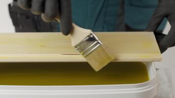 Applying Wood Finish with a Brush Essential DIY Techniques for a Better Finish and Look. Creative video